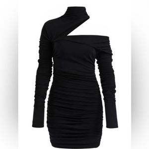 Mugler x H&M One Shoulder Mini Dress